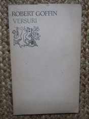 VERSURI de ROBERT GOFFIN, 1970