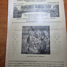 revista propasirea agriculturii noiembrie-decembrie 1939-plante medicinale