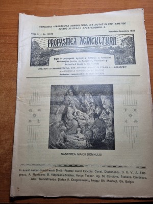 revista propasirea agriculturii noiembrie-decembrie 1939-plante medicinale foto