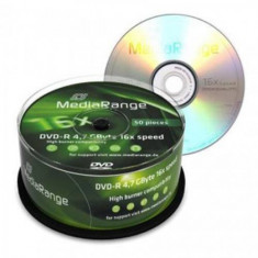 Mediu optic MediaRange DVD-R 4.7GB 16x 50 bucati foto