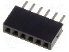 Conector 6 pini, seria {{Serie conector}}, pas pini 1.27mm, CONNFLY - DS1065-01-1*6S8BV