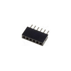 Conector 6 pini, seria {{Serie conector}}, pas pini 1.27mm, CONNFLY - DS1065-01-1*6S8BV