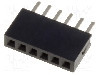 Conector 6 pini, seria {{Serie conector}}, pas pini 1.27mm, CONNFLY - DS1065-01-1*6S8BV foto
