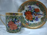 SET / SERVICIU CANA SI FARFFURIE DIN PORTELAN ,, TILIA,,