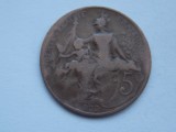 5 CENTIMES 1899 FRANTA, Europa