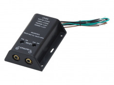 Convertor de nivel audio Blow adaptor high - low, 2xRCA, culoare negru foto