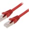 Cablu Patch ETHERLINE Cat.6a S/FTP roșu LSZH