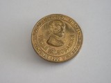QW9 J 17 - Insigna tematica personalitati - Vasile Alecsandri - Mircesti 1990, Romania de la 1950