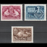 Sakk (Sah) I LP1148-1150 1950, Nestampilat