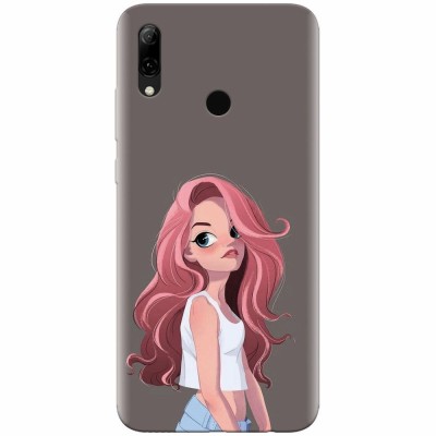 Husa silicon pentru Huawei P Smart 2019, Cute Girl foto