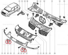 Nit G4.8X12.7 , Original Renault 7703072256 foto