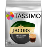 Capsule cafea, Jacobs Tassimo Espresso, 16 bauturi x 60 ml, 16 capsule