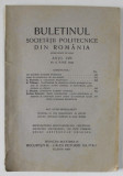 BULETINUL SOCIETATII POLITECNICE DIN ROMANIA , NR. 6 , 1943 , CONTINE SI PAGINI CU RECLAME *