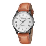 Ceas Fashion Dama GENEVA Quartz , Analog , Curea Piele - Model 2