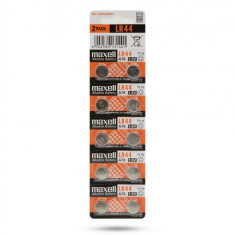 Maxell - Baterie Tip Buton Lr44 Alkaline • 1,5v