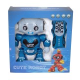 Robotel cu telecomanda care danseaza, Cute Robot, Albastru