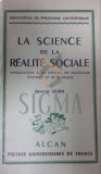 LA SCIENCE DE LA REALITE SOCIALE - DEDICATIE!!!