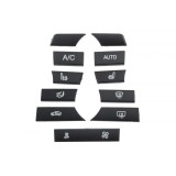 Set de reparatie butoane climatizare, Klimatyzacji, Bmw Seria 5 F10, F11 2009-, 5gt F07 2009-, cu marcaj &amp;quot; OFF&amp;quot; , 61316848885