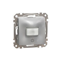 Intrerupator cu senzor de miscare Schneider Sedna aluminiu SDD113504