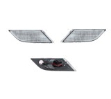Set lampa semnalizare laterala VW TRANSPORTER/MULTIVAN (T6.1), 04.2019-, dynamic indicator; LED; transparent; TUNING,