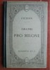 Cicero - Oratio pro Milone text latin cu comentarii in franceza