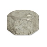 Capac filetat din fontă maleabilă, hexagonal, 3/4&quot;