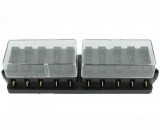 Cutie Sigurante Auto 10 Cai, Tablou Sigurante cu Capac Protectie