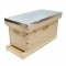 Stup orizontal din lemn pentru albine, 5 rame, 505x230x245mm