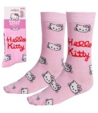 Șosete pentru tineret HELLO KITTY cu inscripție 36/43