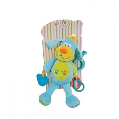 Jucarie de plus, pentru patut si carucior, Dog, 7Toys