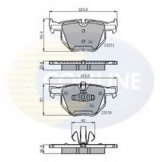 Set placute frana,frana disc BMW Seria 3 Cupe (E92) (2006 - 2013) COMLINE CBP01671