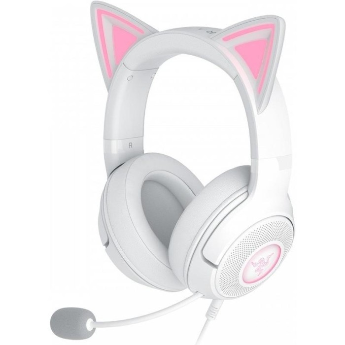 Casti Razer Kraken Kitty V2, alb