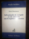 Infractiunile de coruptie si cele asimilate sau in legatura cu acestea- Horia Diaconescu