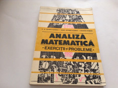 ANALIZA MATEMATICA EXERCITII SI PROBLEME D M BATINETU --RF10/0 foto