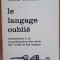 Le langage oublie, Erich Fromm