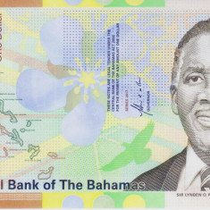 Bancnota Bahamas 1 Dolar 2017 - PNew UNC