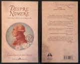 rara DESPRE NUMERE. PRINCIPIILE, ESENTA si PUTEREA LOR &ndash; Louis Claude de Saint-Martin189 pag Misticism Chei Kabala Cabala 2013 HERALD Stare ca noua
