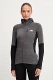 The North Face jachetă de exterior Polartec Powergrid Stormgap culoarea gri, de tranziție, NF0A8E0VWUO1