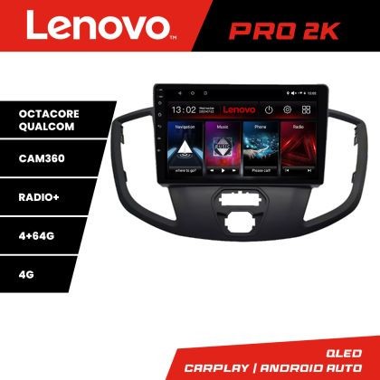 Navigatie Ford Transit V363 2015-2021 Android radio gps internet 8 core QLED 2K 4+64 360 Lenovo CarStore Technology