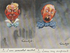 Lot carti postale umor, aprox. 1910 foto