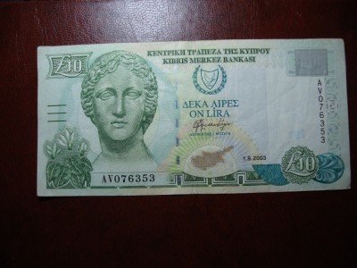 CIPRU 10 LIRE 2003 foto