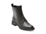 Ghete FLAVIA PASSINI negre, 4F3266, din piele naturala