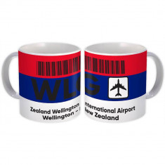Gift Mug: New Zealand Wellington Airport WLG Travel foto