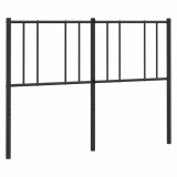 Cumpara ieftin Tablie de pat de schimb metalica, negru, 150 cm