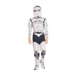 Cumpara ieftin Costum Stormtrooper KidMania&reg; cu muschi si masca pentru copii 7-9 ani 120-130 cm