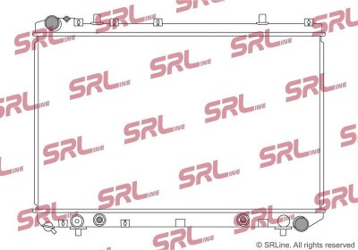 Radiator Daewoo Musso 95-05; Ssangyong Musso 96-06, motor: 2.3, 2.9 D, 3.2 V6, 678x418x26, SRLine, Aluminiu/ Plastic brazat, 2131005110; 2131005112 foto