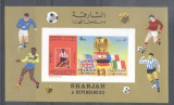 Sharjah 1970 Sport, Soccer, Football, imperf.sheet, MNH S.034