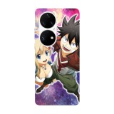 Husa compatibila cu Huawei Nova 8i model Shiki, Rebeca and Happy Edens Zero, Silicon, TPU, Viceversa, Transparent, Carcasa