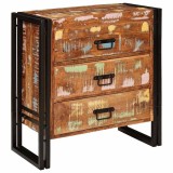 VidaXL Bufet cu sertar Maro 66 x 33 x 70 cm Lemn masiv reciclat