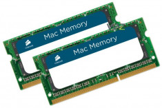 Memorie RAM SODIMM Corsair Mac Memory 8GB (2x4GB), DDR3 1066MHz, foto